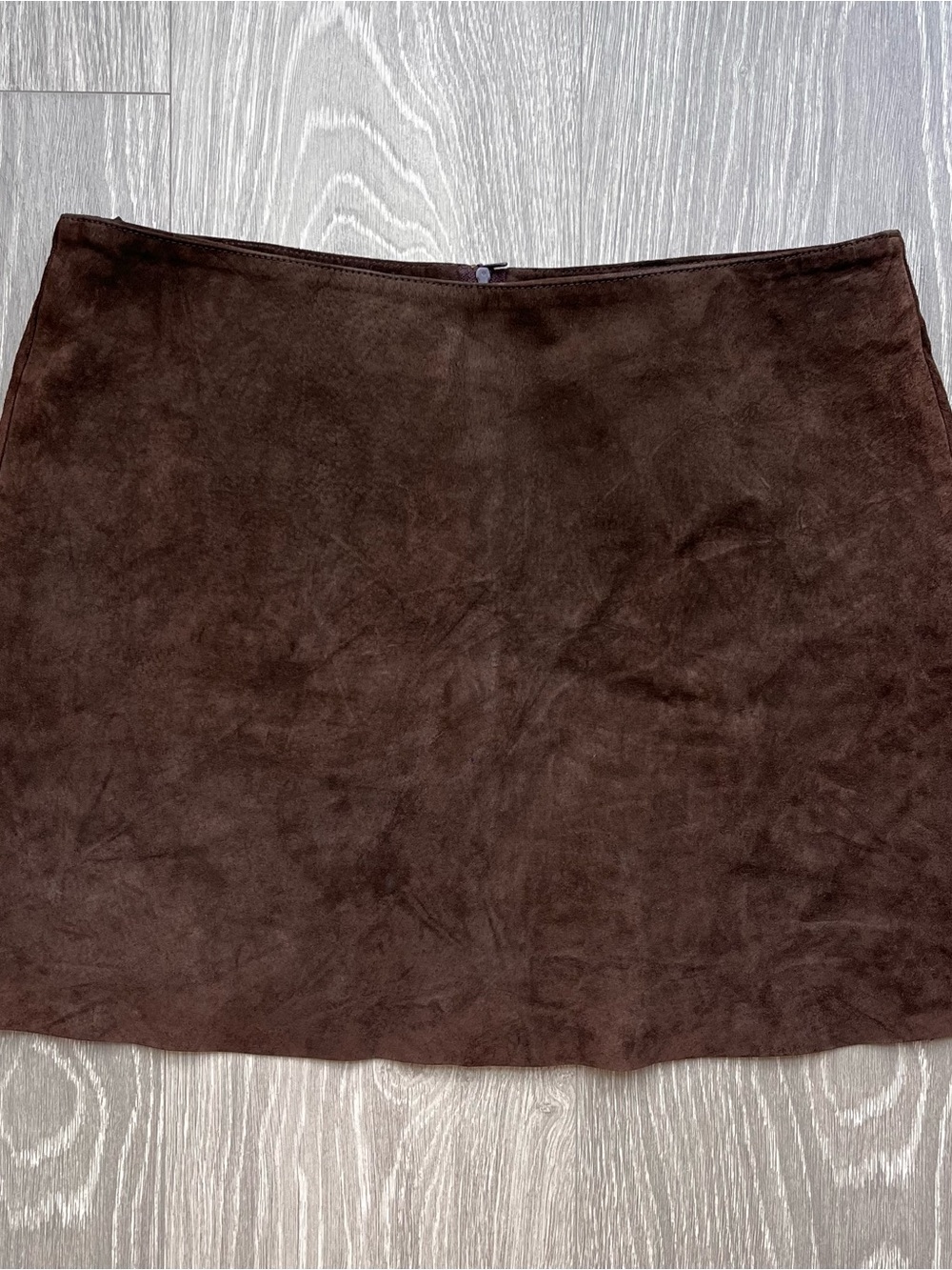 United Colors Of Benetton Leather Mini Skirt